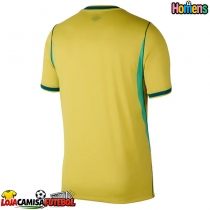 Camisa de Futebol Brasil Equipamento Principal Mundo 2026 Manga Curta